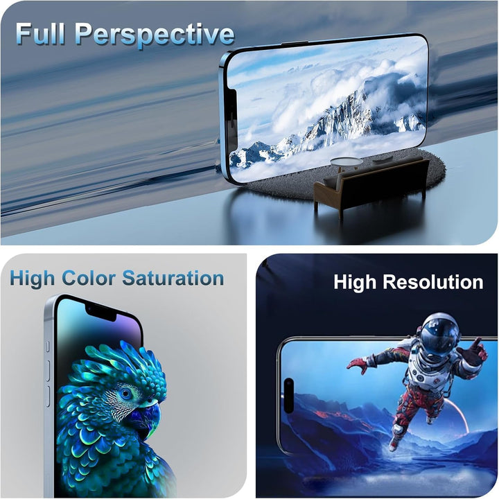 Dinow Display für iPhone 12 12 Pro, 6.1" Bildschirm für iPhone 12 für iPhone 12 Pro Full HD 3D Touch