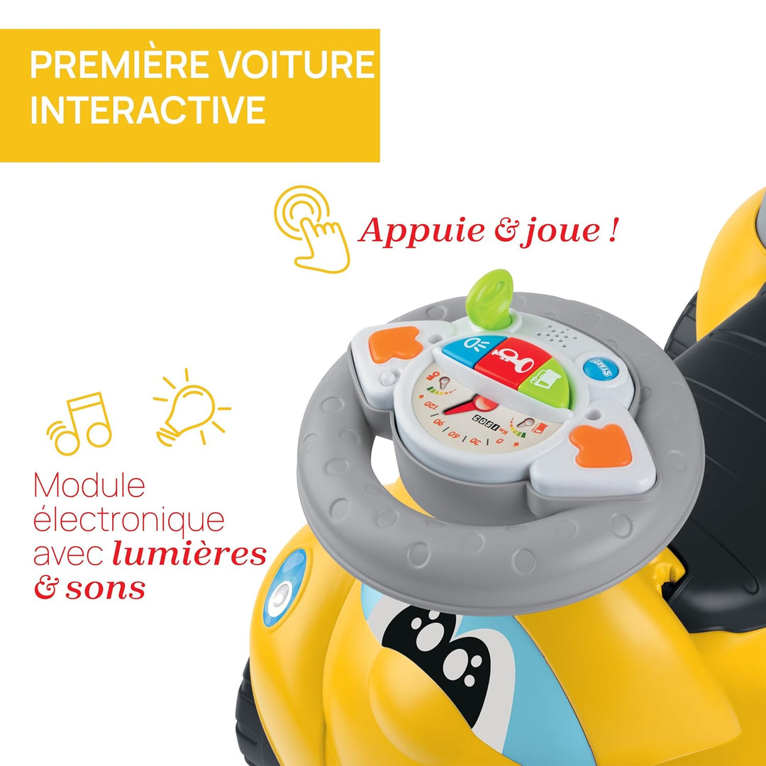 Chicco Billy Walk&Ride Eco+, Erste Schritte, 2in1 Lauflerner und Fahrgerät, einfache Montage, ergono