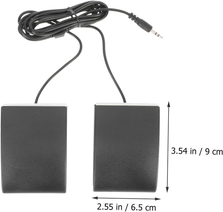 Ciieeo Elektronisches Klavier Sustain Pedal Rutschfestes Dämpferpedal Kompaktes E Drum Fusspedal Lei