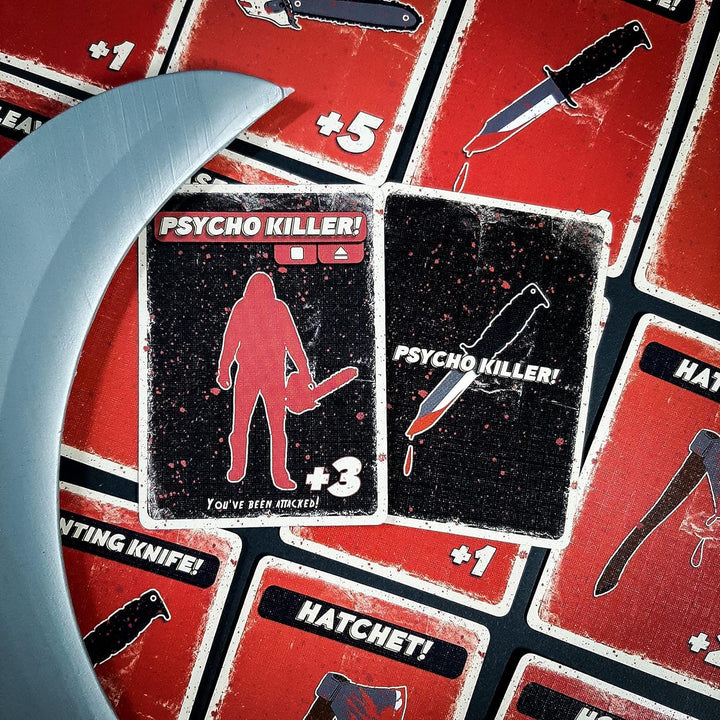 Psycho Killer: The Card Game - A game for Psychos, Multicolor, 5.08 x 5.08 x 5.08 cm