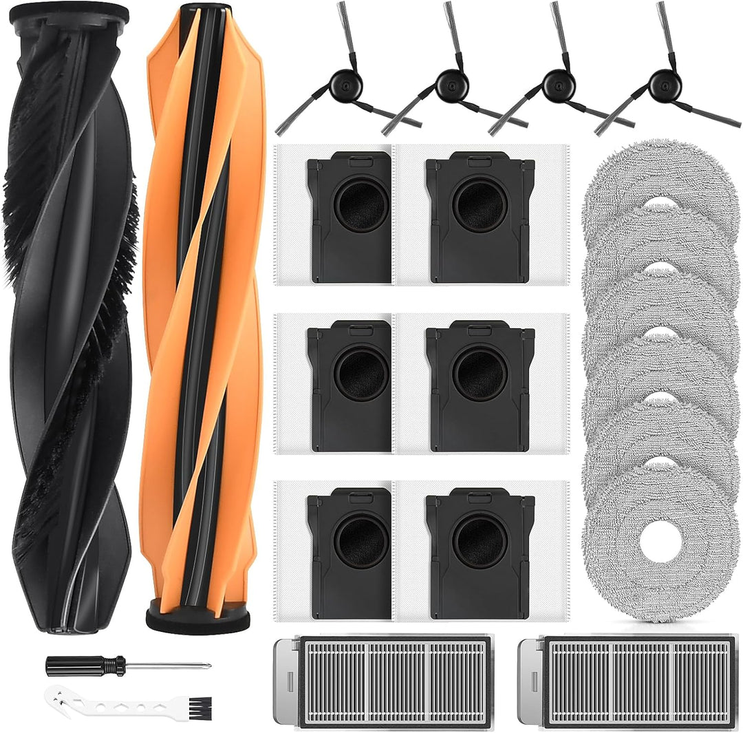 22 Stück Zubehör für Dreame X50 Ultra Complete/L50 Pro Ultra/X50 Master/L40s Pro Ultra Saugroboter,