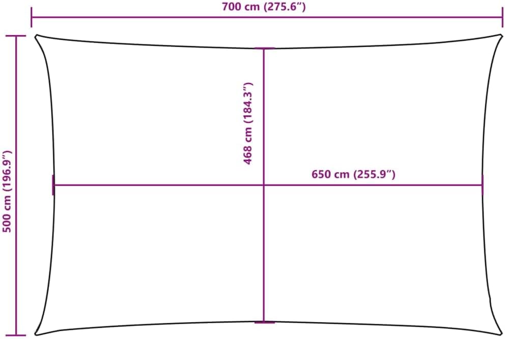 vidaXL Sonnensegel Wasserfest Sonnenschutz Windschutz Sonnendach UV Schutz Garten Terrasse Balkon Ox