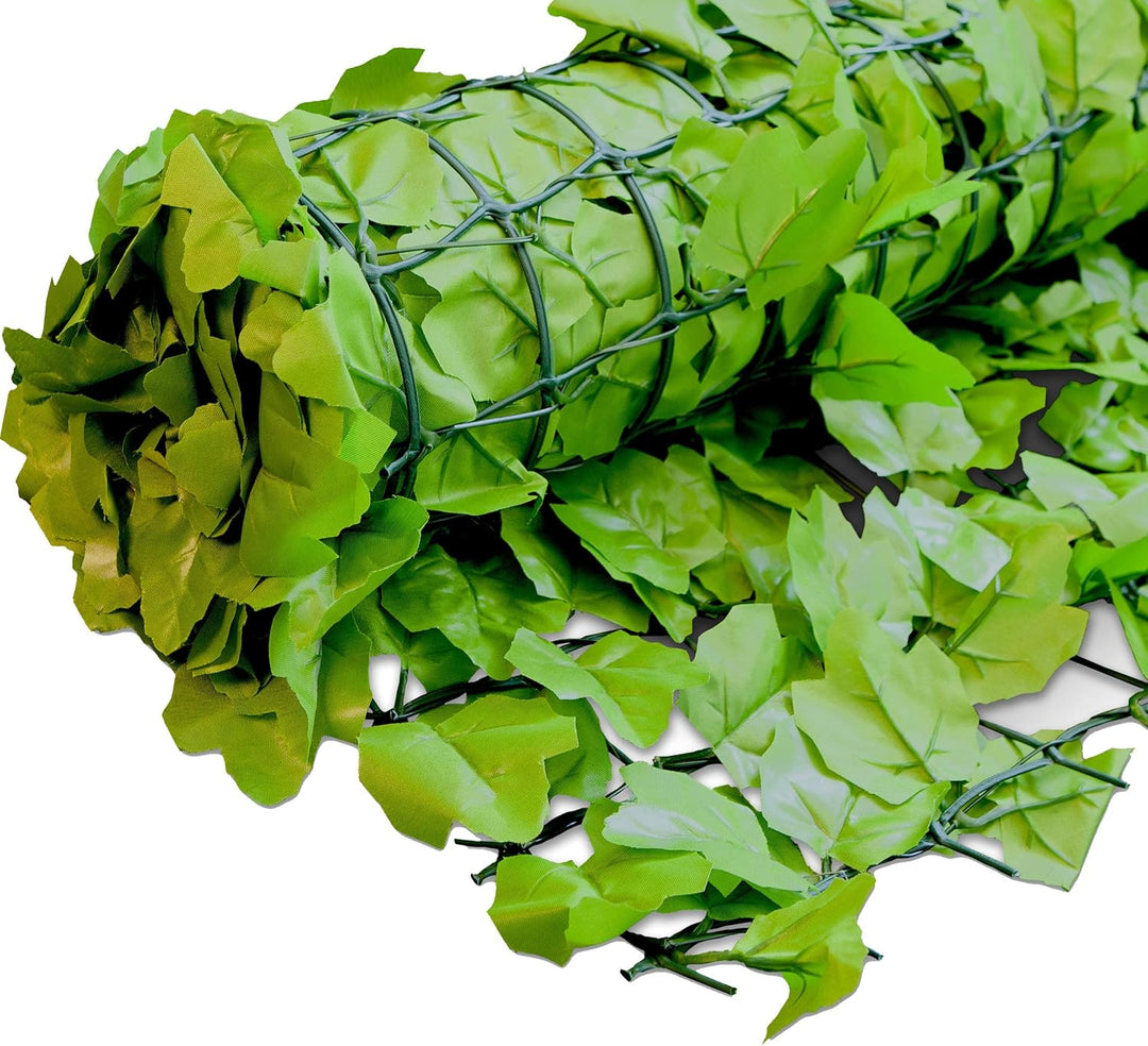 Windhager Sichtschutzhecke Wein Sichtschutz Windschutz Verkleidung für Balkon Terrasse Zaun, grün, 1