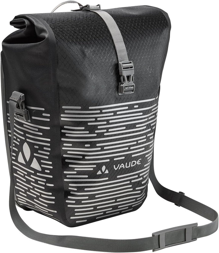 VAUDE Aqua Back Luminum II - Fahrradtasche - 2 Hinterradtaschen (2x24 Liter) - wasserdicht - Made in