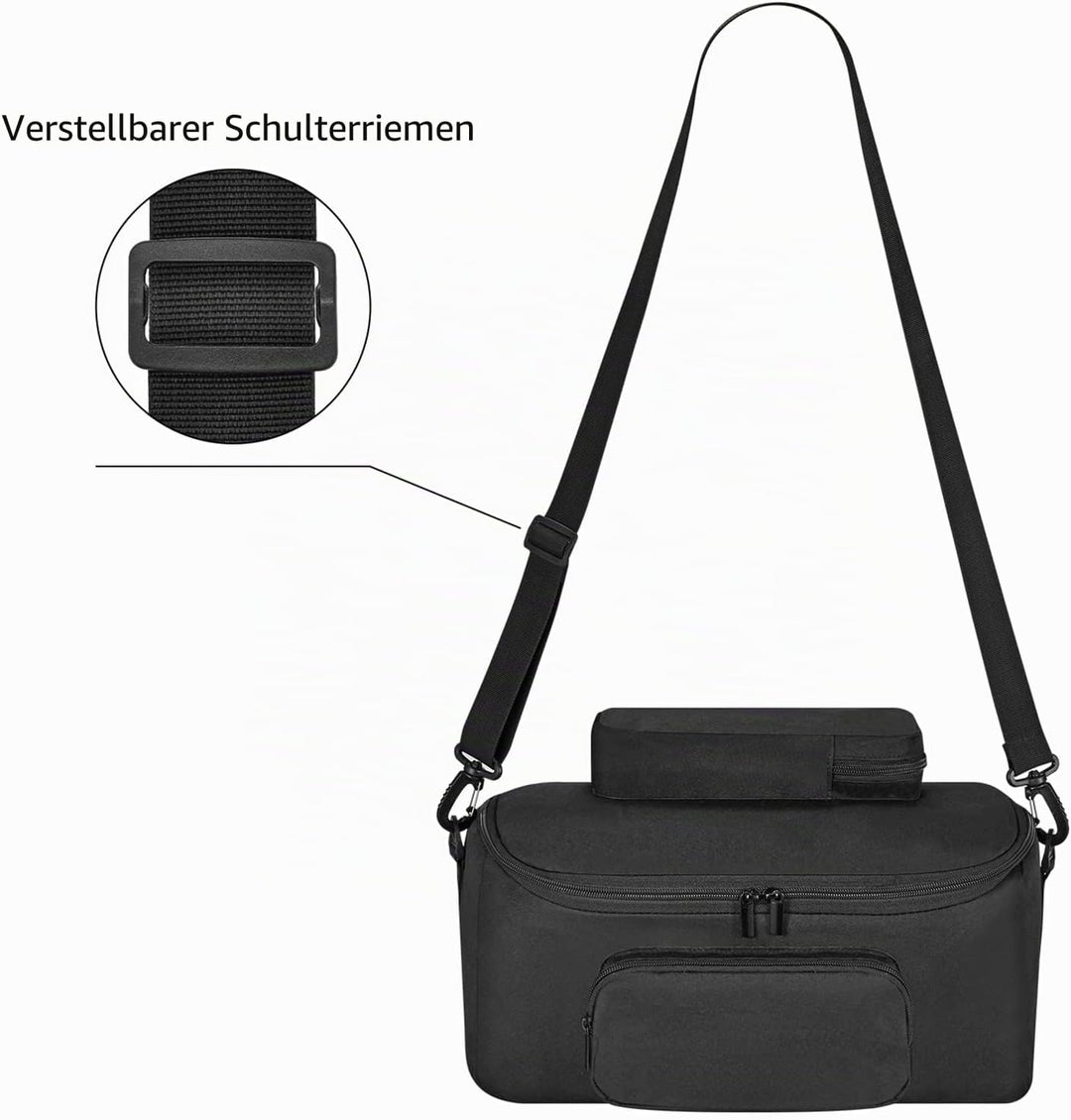 Hzycwgone Tasche Hülle Tragetasche für W-King T9-2 80W Tragbarer Kabelloser Lautsprecher Box Musikbo