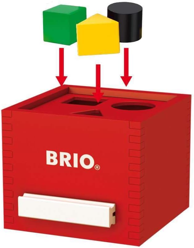 BRIO 30148 - Rote Sortier-Box