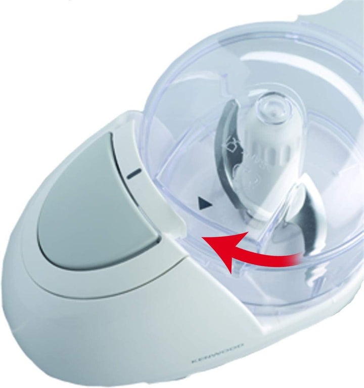Kenwood Zerkleinerer CH180B, leistungsstark und kompakt, 2 Geschwindigkeiten, 350ml Behälter für 150