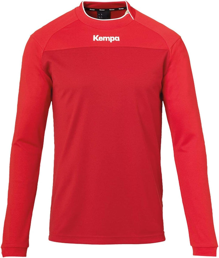 Kempa Herren Prime Langarmshirt, schwarz/Anthra, L