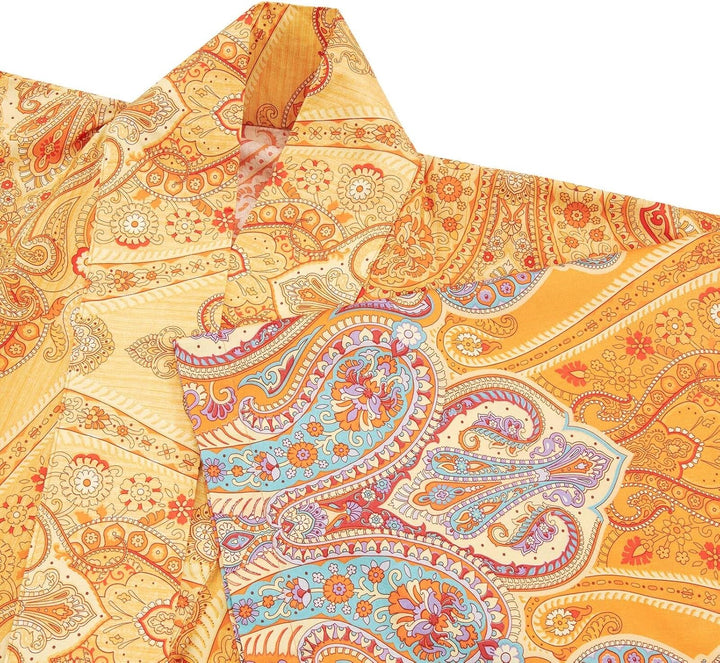 Bassetti RAGUSA Kimono, Baumwolle, Gold, S-M S-M Gold, S-M Gold