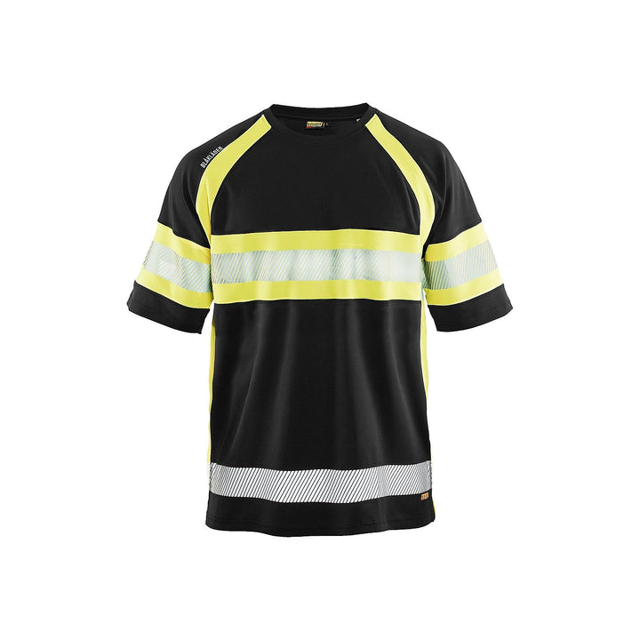Blaklader UV-T-Shirt High Vis 3337-1051 - Grösse 5XL - Schwarz/Warngelb Schwarz/Warngelb 5XL, Schwar