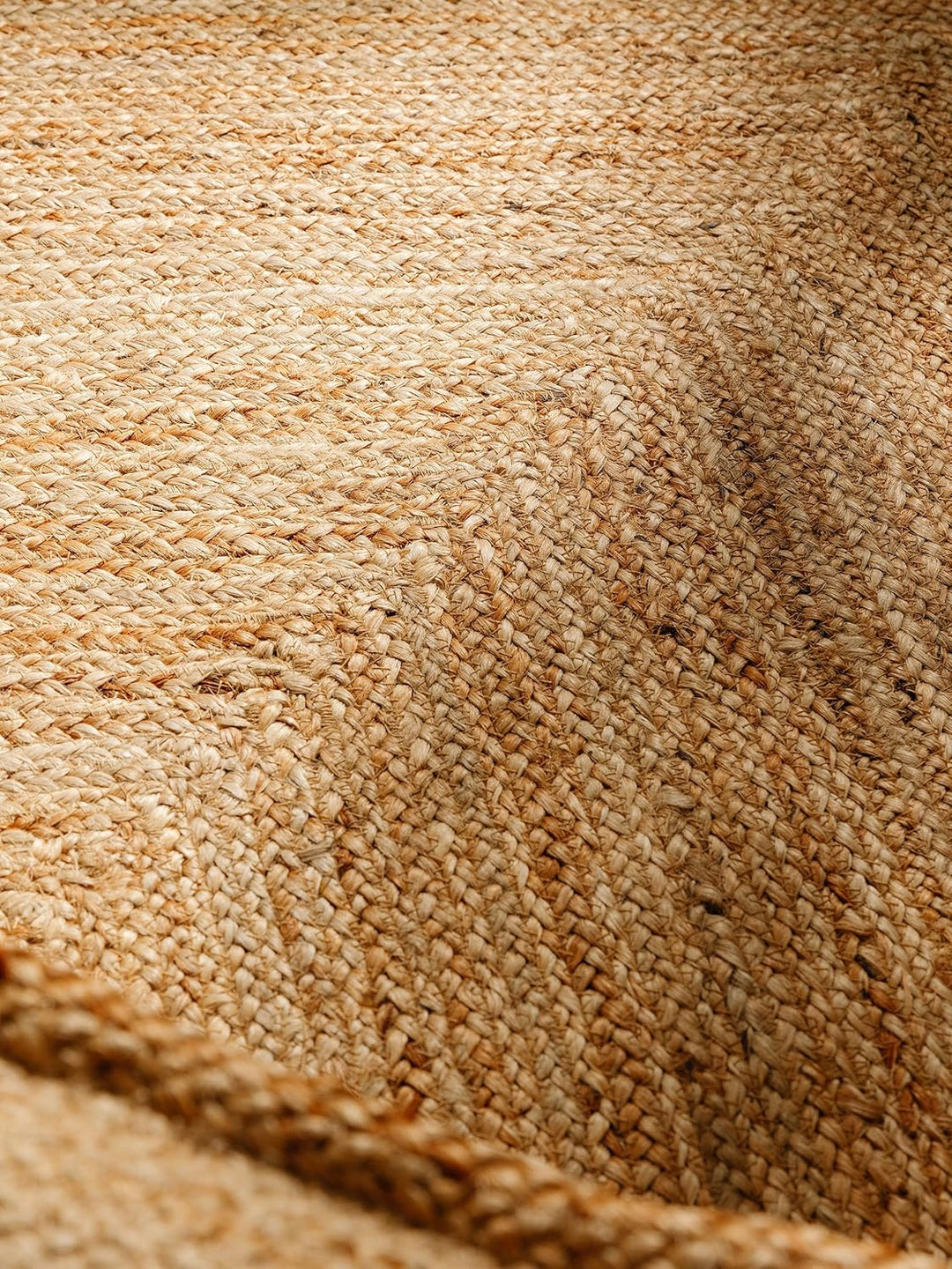 benuta NATURALS Juteteppich Jutta Hellbraun 160x230 cm - Moderner Teppich für Wohnzimmer, 4053894838