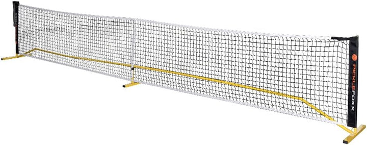 PICKLEFOXX Pickleball Set Netz mit Balltasche und Bodenmarkierung