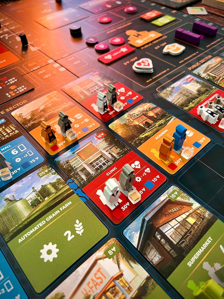 Hegemony Lead Your Class to Victory | Unique Asymmetric Card Driven Game | Political Economic Board