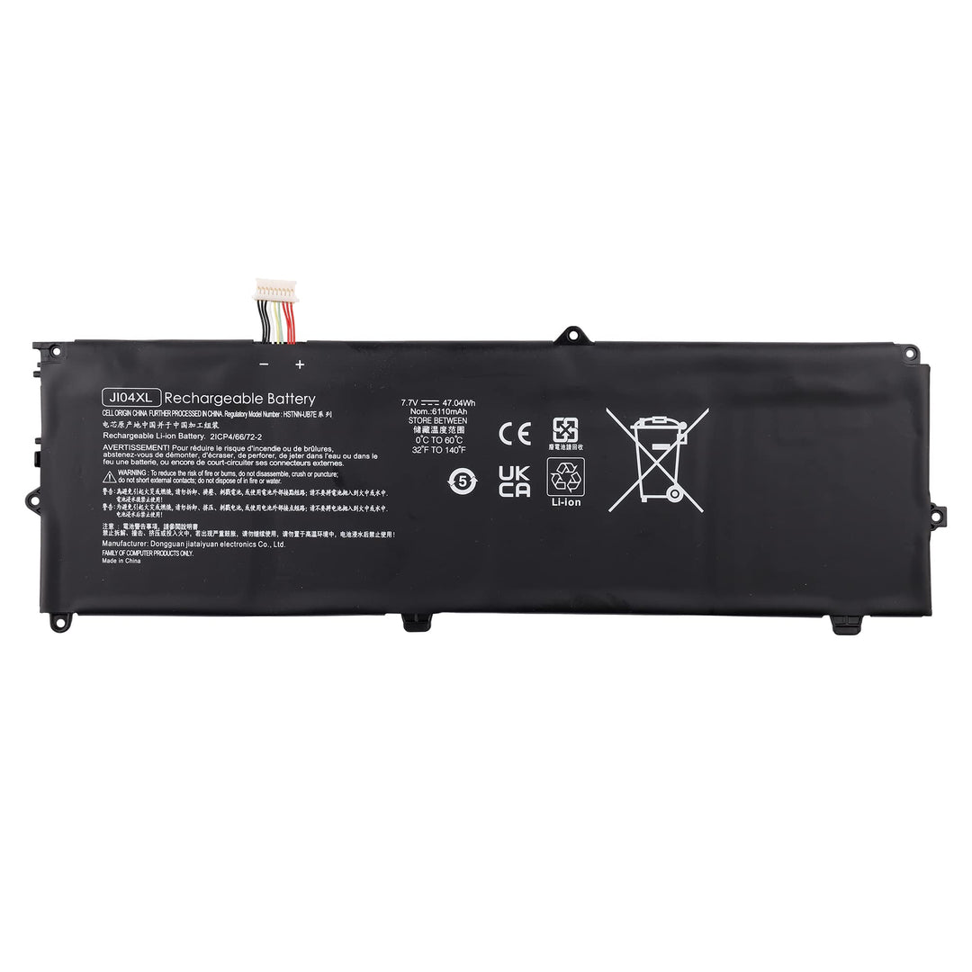 Vvsialeek Laptop JI04XL HSTNN-UB7E 47.04Wh Kompatibel Für Hp Elite X2 1012 G2 Elite X2 1012 G2-1LV76