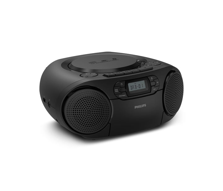 Philips TAZ2500 Tragbare CD-Soundmaschine mit Kassettenspieler, DAB+/FM Radio, Bluetooth 6.0, USB-Wi