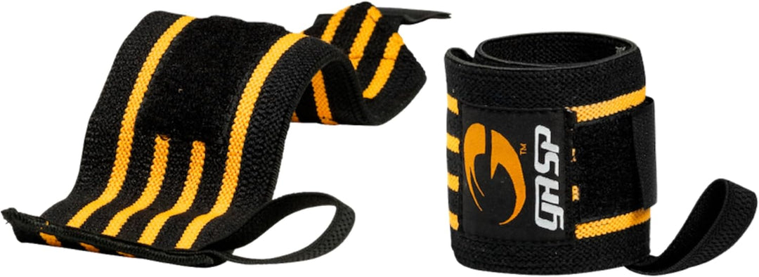 GASP Herren Hardcore Wrist Wraps Black Hardcore Wrist Wraps, Black Hardcore Wrist Wraps