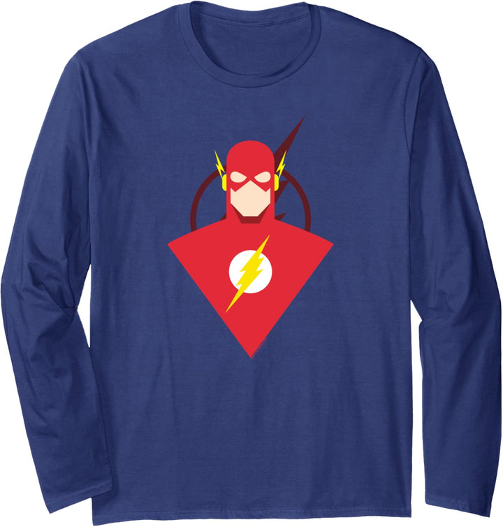 The Flash Simple Flash Langarmshirt