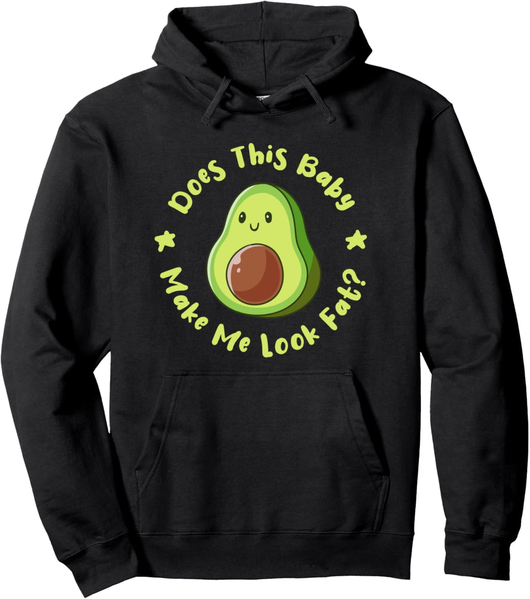 Fett aussehen Ironisch Sagen Schwangerschaft Erwartungsvolle Pullover Hoodie