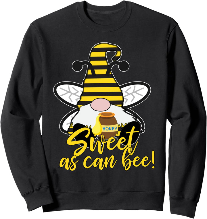 Süss süss wie Bienenzwerge gelbe Honigbienen Sweatshirt