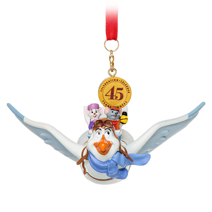 Disney The Rescuers Legacy Skizzenbuch Ornament - 45th Anniversary - Limitierte Veröffentlichung