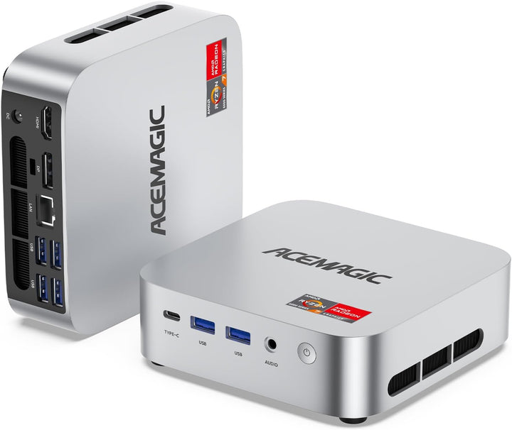 ACEMAGICIAN AM06 Pro Mini PC, AMD Ryzen 5 5625U (6C/12T, up to 4.2Ghz),16GB DDR4 512GB SSD Windows 1