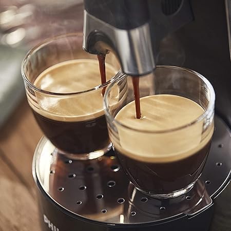 Philips Senseo Select ECO-Kaffeepadmaschine Bundle mit 66 Kaffeepads,3 Kaffeespezialitäten, Memo-Fun