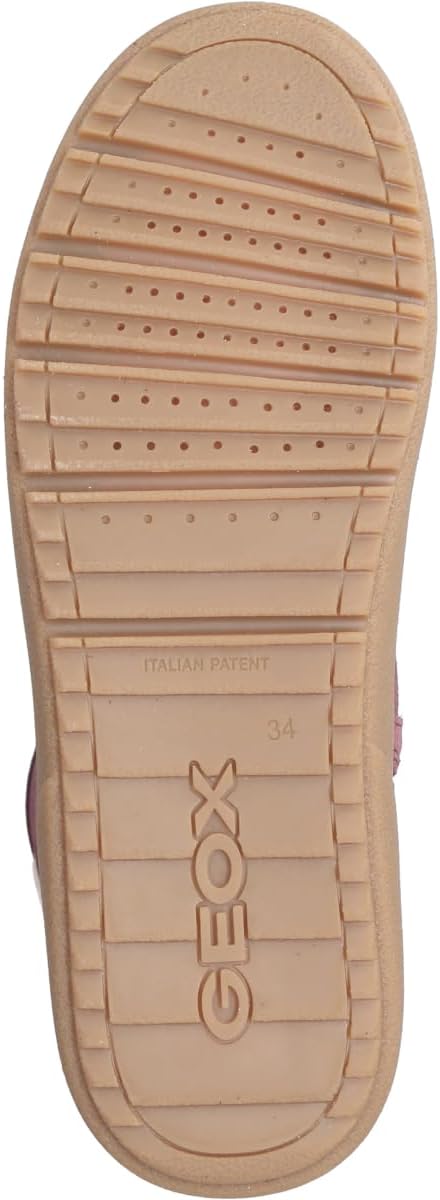 Geox Mädchen J Theleven Girl WpfAnkle Boot 38 EU Prune, 38 EU Prune