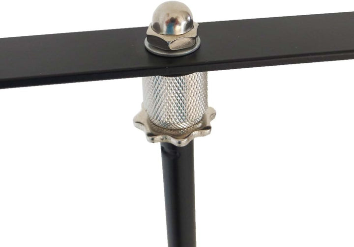 K&amp;M 210/9 Mikrofonstativ mit Galgen + keepdrum Stereo-Schiene Doppel-Halterung