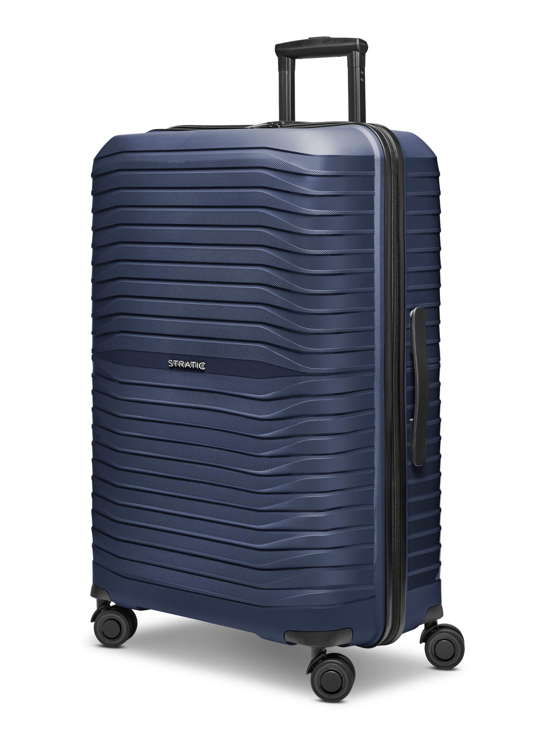 Stratic Shine Koffer &amp; Trolley Gross | Hergestellt aus Bruch- &amp; Kratzfestem Polypropylen mit 4 Rolle