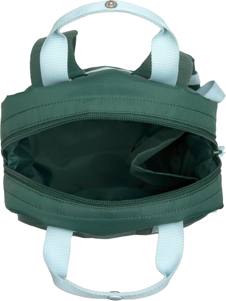 LÄSSIG Little Gang Mini Square Backpack Lemon Dark Green