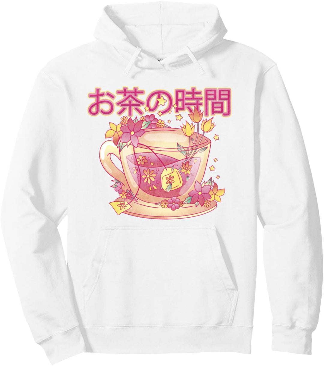 Japanische Kawaii-Tasse Pullover Hoodie