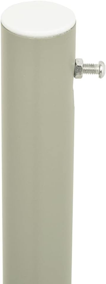 puraday 140x500 cm Seitenmarkise Ausziehbar Blau Terrassen-Sichtschutz Balkon Seitenwand Stilvolle S