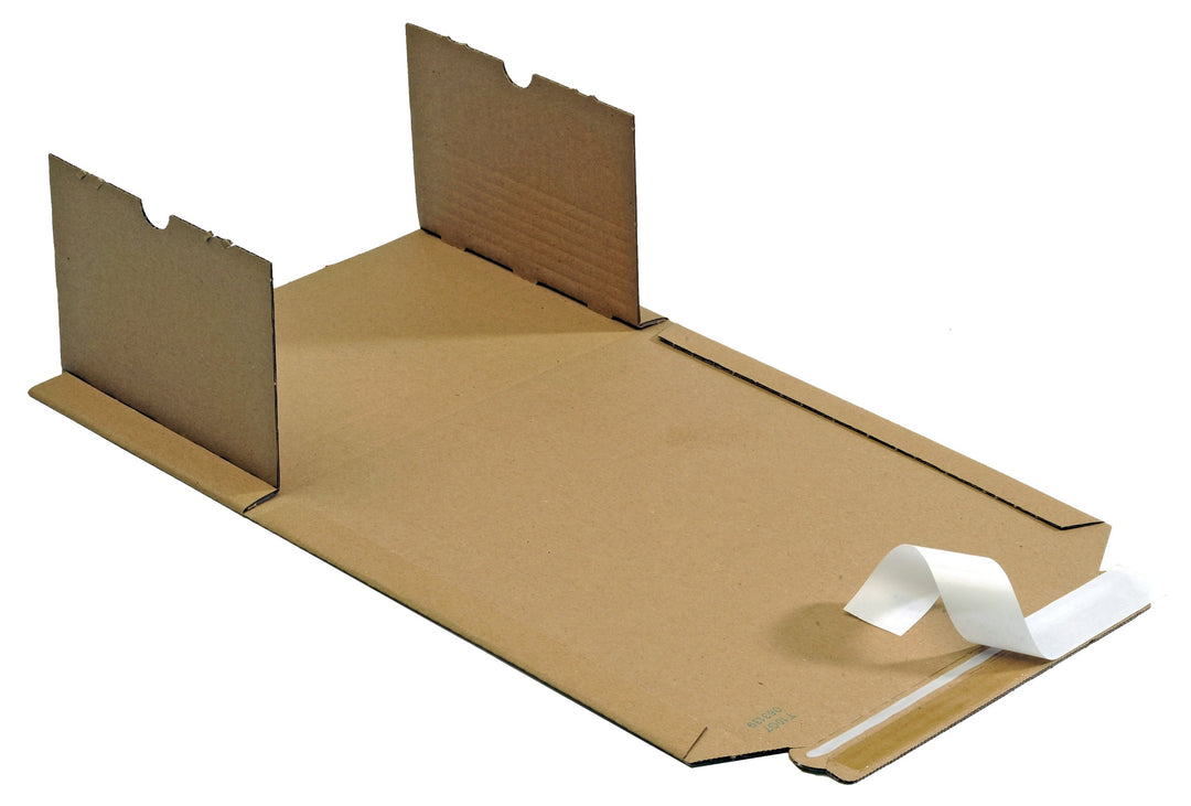 100 St MW358E Wickelverpackungen Innenmass variabel bis 302x215x75 mm Buchverpackungen