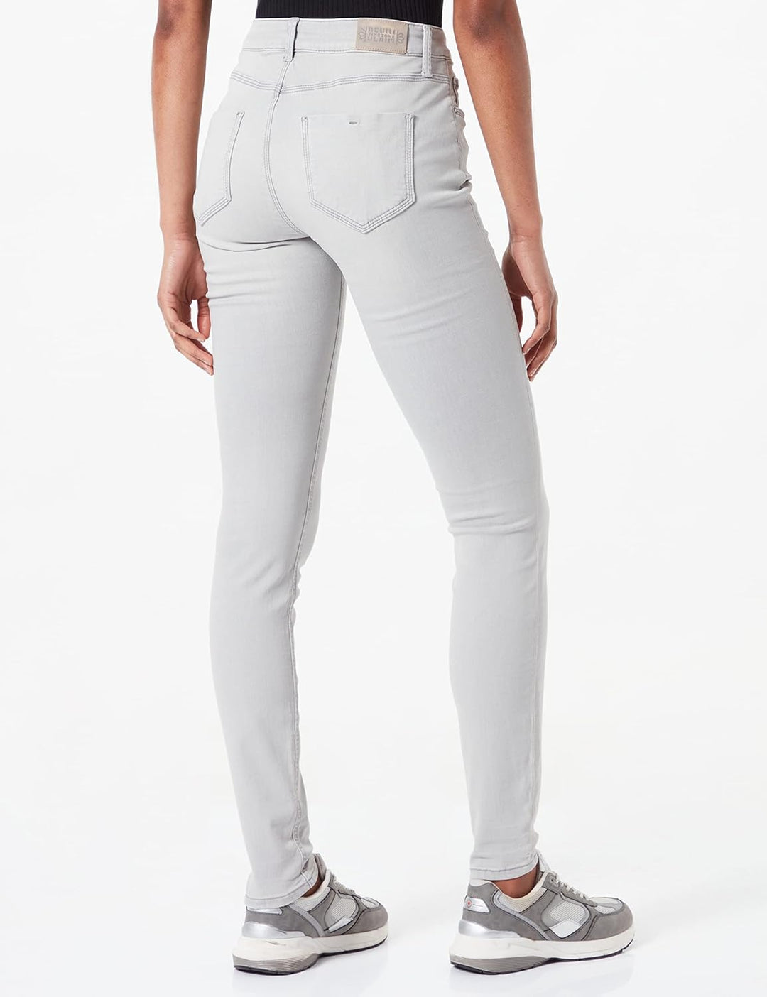 Timezone Damen Tight Aleenatz Womenshape Freizeithose 24W / 28L Sand Grey Wash, 24W / 28L Sand Grey
