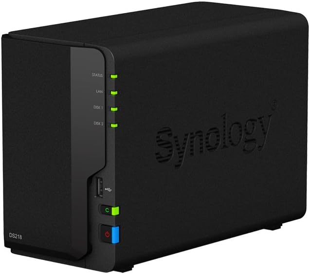 Synology DiskStation DS218 Bundle inkl. WD Red (2 x 4TB WD Red)