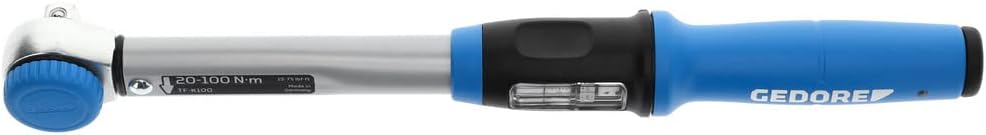 Drehmomentschlüssel TF-K100 1/2 Zoll 20-100 Nm GEDORE 1/2 Zoll 20 - 100 Nm, 1/2 Zoll 20 - 100 Nm