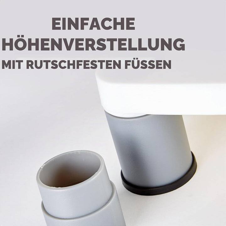 Fellowes Monitorständer Standard, höhenverstellbar, ergonomisch, sehr stabil für alle Arten von Moni
