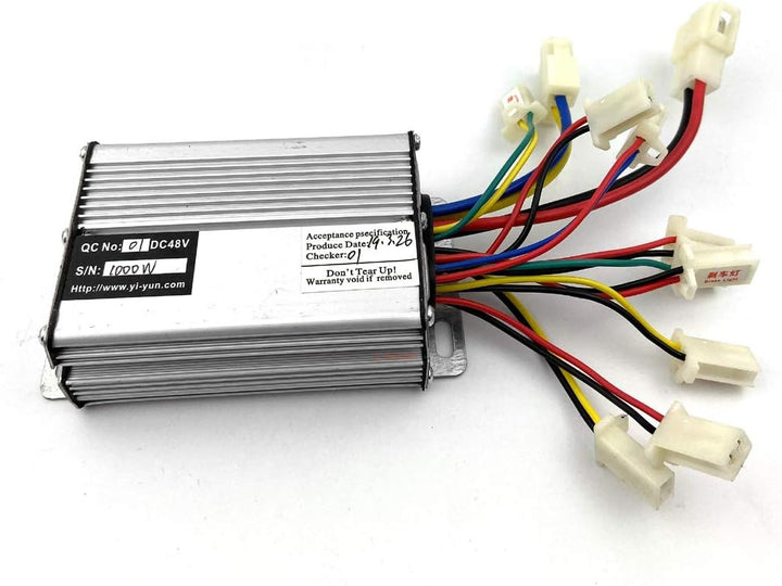 36V 48V 1000W Controller Für gebürsteten DC-Motorroller-Controller mit 30A-Schmelzschutzschalter (36