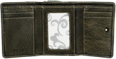 Chiemsee Leather Wallet Green