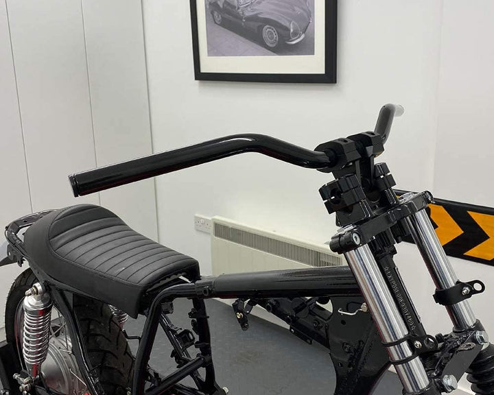 Motorrad Lenker - 25mm 1" Widerstand Stangen für Projekt Scrambler Streetfighters Breite 75cm