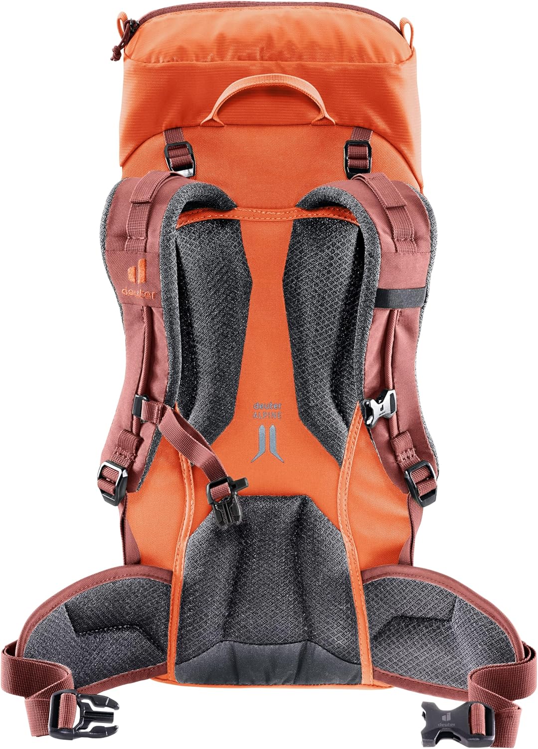 deuter Climber 22 Kinder Alpinrucksack (Modell 2024) 22 L Papaya-redwood, 22 L Papaya-redwood