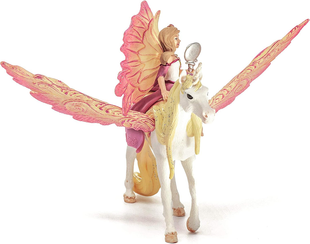 Schleich bayala 70568 Fairy Feya with Pegasus unicorn Single Standardverpackung, Single Standardverp
