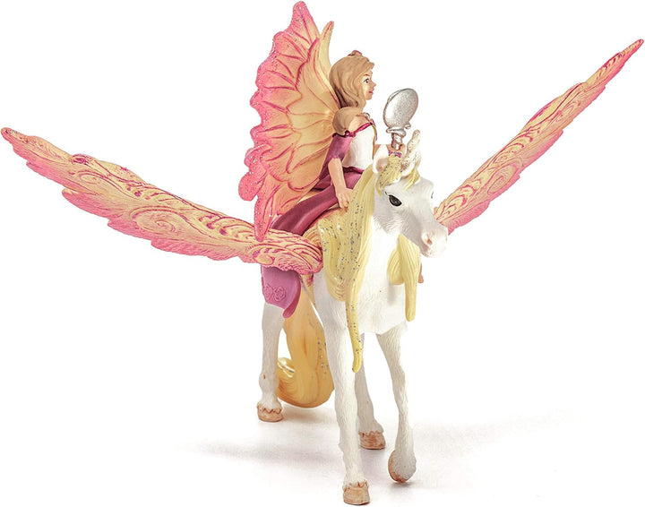 Schleich bayala 70568 Fairy Feya with Pegasus unicorn Single Standardverpackung, Single Standardverp