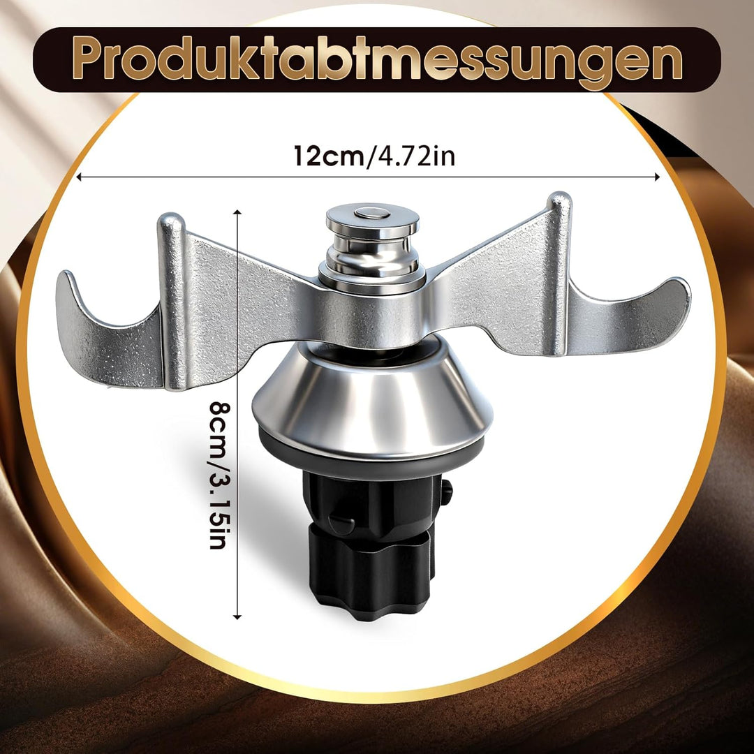 Teigmesser für Thermomix TM31, Edelstahl-Teigmischmesser, Schnelle Reinigung,Ersatzteile für Thermom