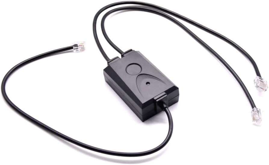 GEQUDIO G-EHS Adapter kompatibel für schnurlose Headsets von Jabra der Engage 65 75 und PRO Serie