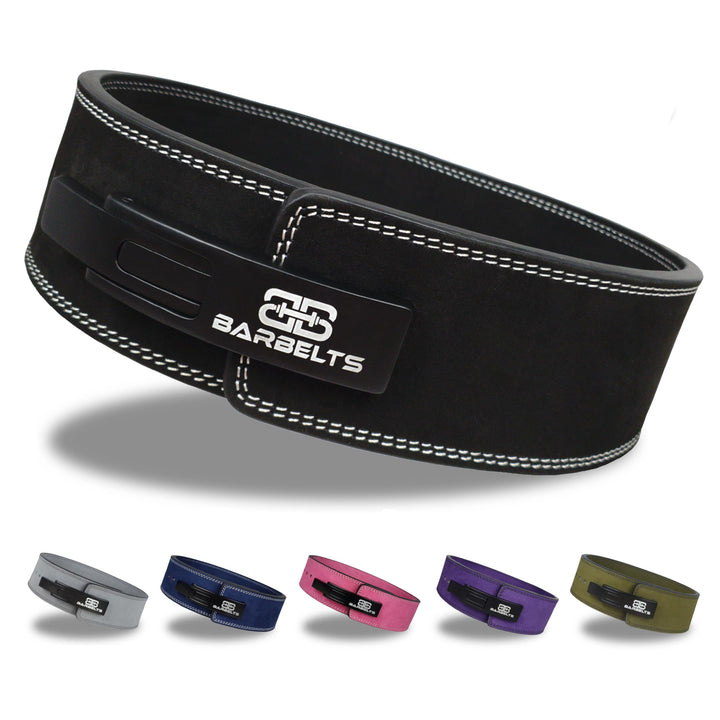 Lever Belt 10mm, Powerlift Gürtel, 100% Leder, Gewichtlifting Belt Strap, Gürtel für Krafttraining X