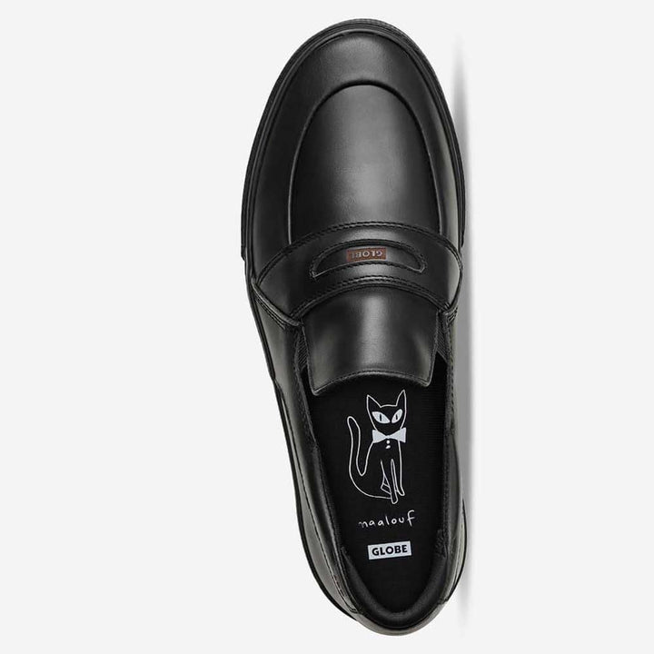 Globe Encore-2 Unisex-Erwachsene Sneakers 40.5 EU Schwarz Maalouf, 41 EU Schwarz Maalouf