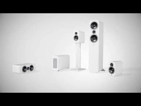 Q Acoustics 3050i Standlautsprecher QA3550 in Grafite Grau/Paar