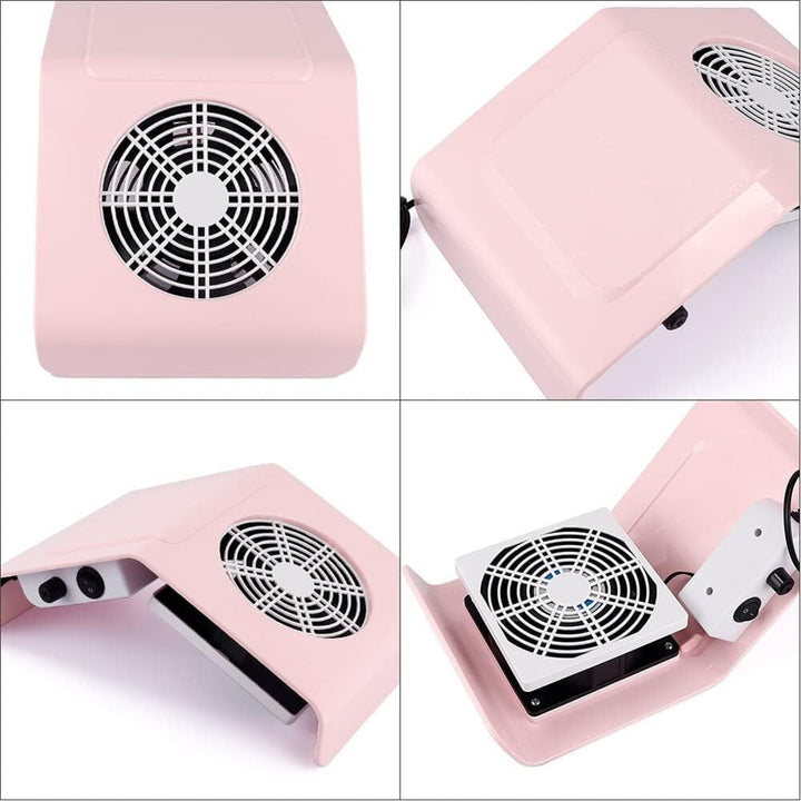SQUADO Professioneller Tischstaubsauger für Maniküre Nail Art Rekonstruktion für Nagelfeilen