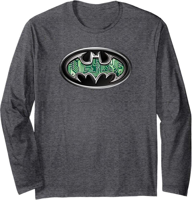 Batman Circuitry Shield Langarmshirt